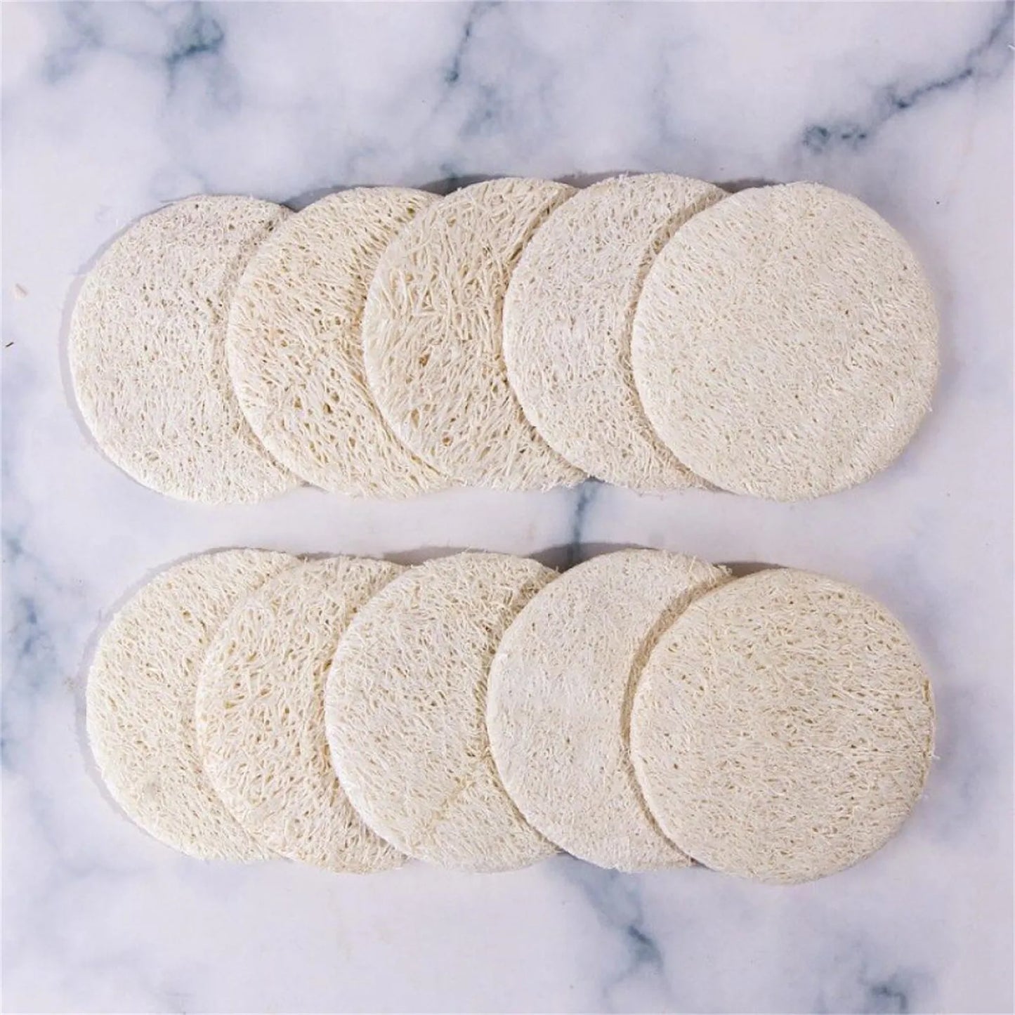 Lingettes 100% naturelles pour le visage