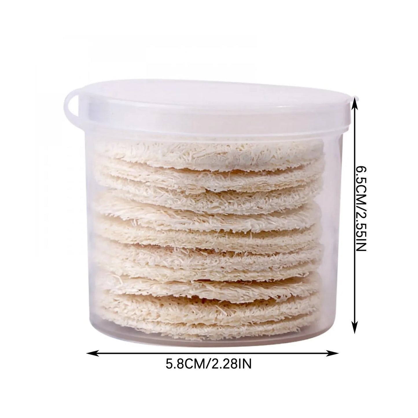 Lingettes 100% naturelles pour le visage