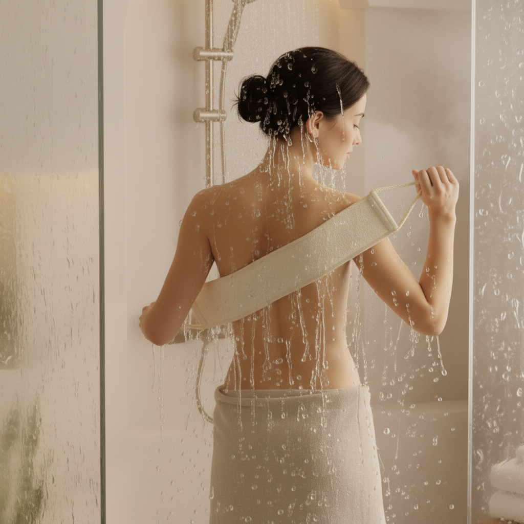 Brosse double face – Exfoliez et Massez Votre Dos